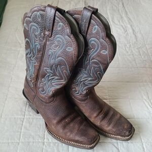 ARIAT Womens Legend Western Cowboy Boot Size 8B 10001046 (15825) Blue Th…